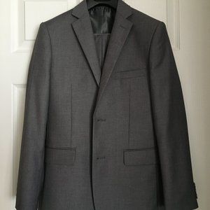 Boys Ash & Maui Gray Suit, Size 14 Slim